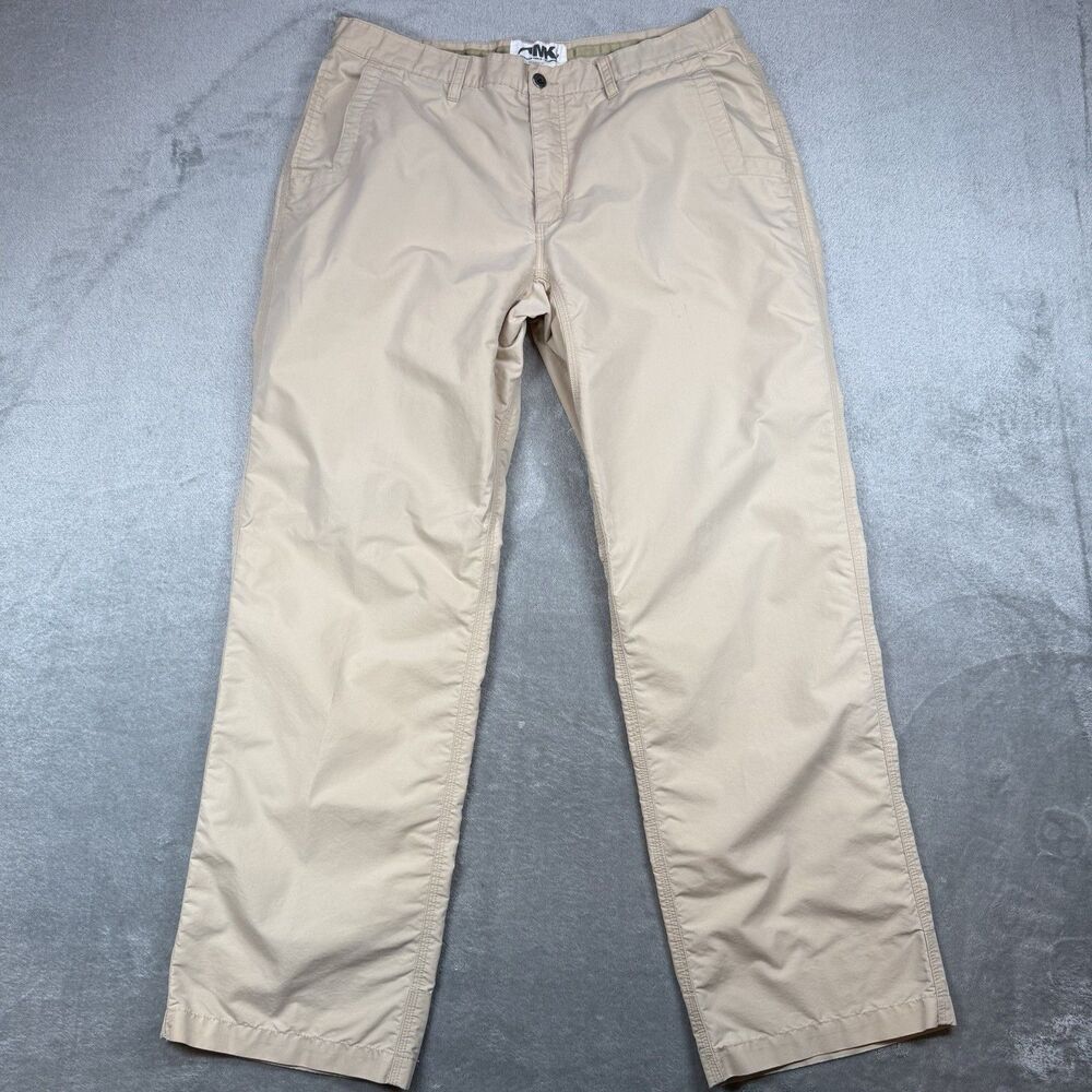 Mountain Khakis Relaxed Fit Pants Mens 38x32 Tan Khaki Cotton Canvas Workwear